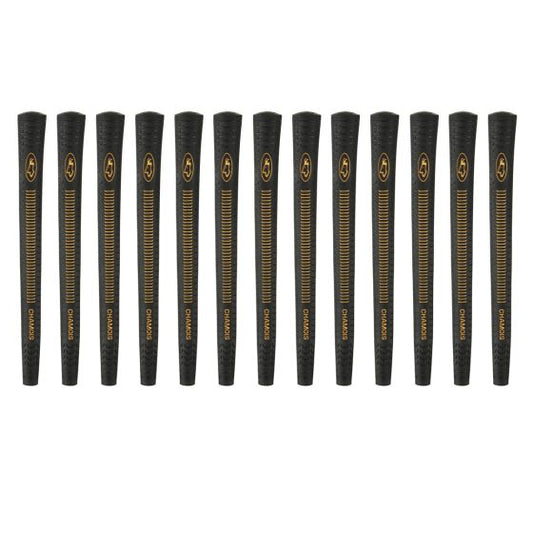 Avon Chamois Black Jumbo - 13 Piece Golf Grip Bundle