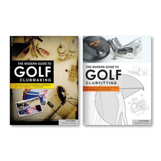 Modern Guide to Golf Clubmaking Book & Golf Clubfitting Book Bundle