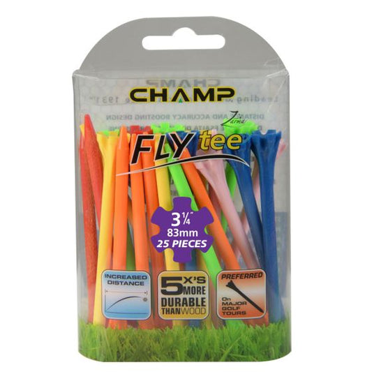 package of Champ Zarma FLYTee Golf Tees
