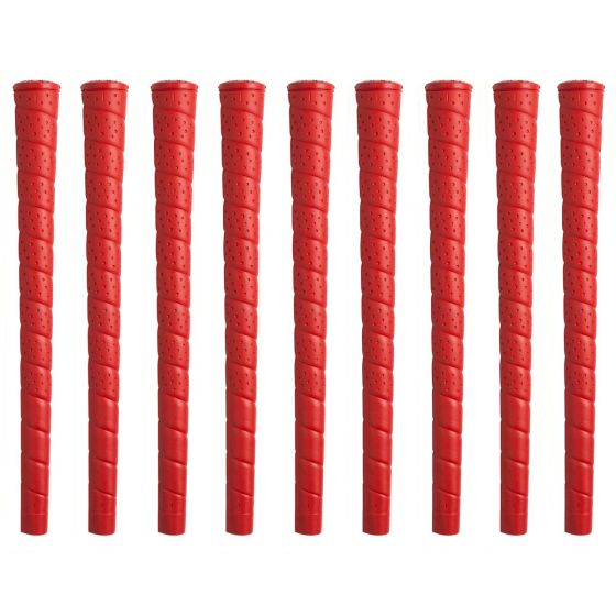 Star Classic Wrap - 9 Piece Golf Grip Bundle - Red-Undersize