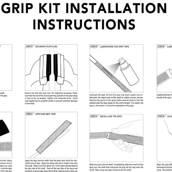 Winn DriTac Wrap Midsize (+1/16") Copper - 9 Piece Golf Grip Bundle