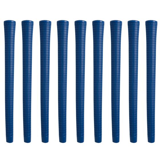 Star Sidewinder 360° - 9 Piece Golf Grip Bundle - Blue-Undersize