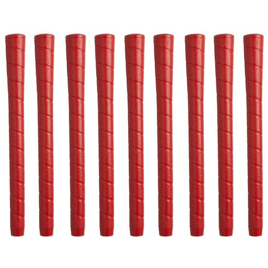 Star Tour Star+ 360° - 9 Piece Golf Grip Bundle - Red-Oversize