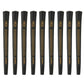 Avon Chamois Black Standard - 9 Piece Golf Grip Bundle