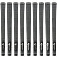 Karma Velour Black/White Junior - 9 Piece Golf Grip Bundle