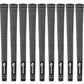 Karma Velour Black/White Midsize (+1/32") - 9 Piece Golf Grip Bundle