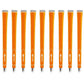 Karma Neion II Orange Standard - 9 Piece Golf Grip Bundle