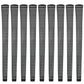 Karma Revolution Black/White Midsize (+1/32") 9 piece Golf Grip Bundle
