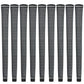 Karma Revolution Black/White Jumbo (+1/16") 9 piece Golf Grip Bundle
