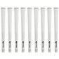Karma Velour White Midsize (+1/32") - 9 Piece Golf Grip Bundle