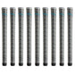 Winn Dri-Tac Wrap Ladies Gray - 9 Piece Golf Grip Bundle