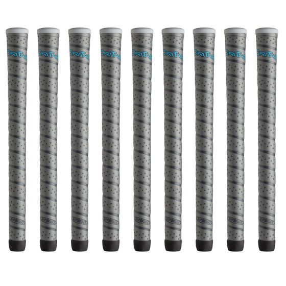 Winn Dri-Tac Wrap Ladies Gray - 9 Piece Golf Grip Bundle