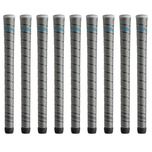 Winn Dri-Tac Wrap Ladies Gray - 9 Piece Golf Grip Bundle