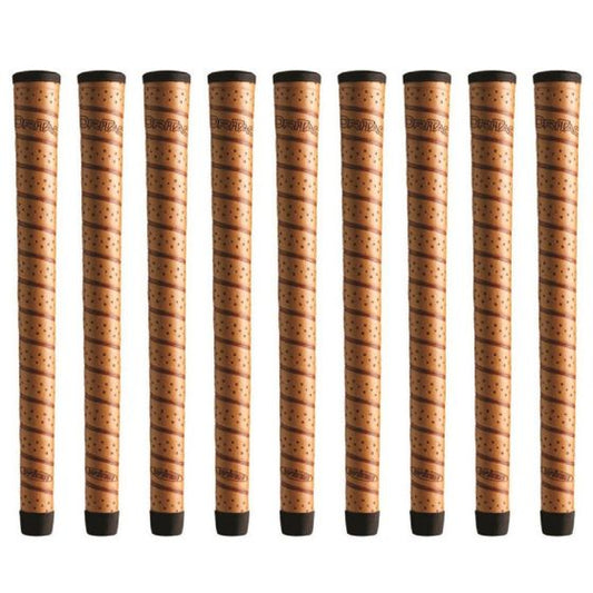 Winn DriTac Wrap Standard Copper - 9 Piece Golf Grip Bundle
