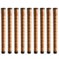 Winn DriTac Wrap Oversize (+1/8") Copper - 9 Piece Golf Grip Bundle