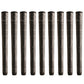 Winn DriTac Lite Oversize (+1/8") Dark Gray - 9 Piece Golf Grip Bundle