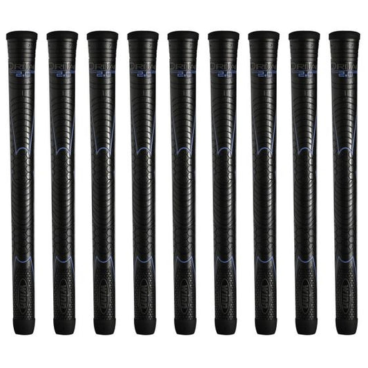 Winn DriTac 2.0 Undersize - 9 Piece Golf Grip Bundle