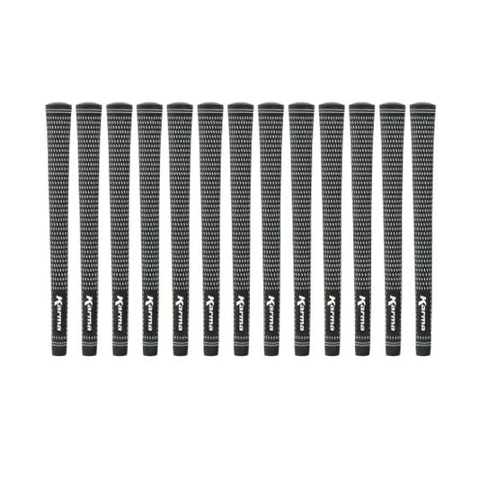 Karma Velour Black/White Junior - 13 Piece Golf Grip Bundle