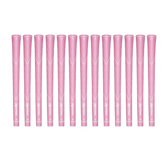 Karma Pink Rose Scented - 13 Piece Golf Grip Bundle