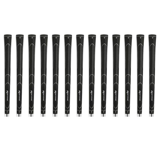 Karma Super Lite Black Undersize - 13 Piece Golf Grip Bundle