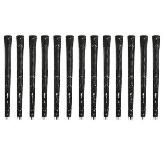 Karma Super Lite Black Undersize - 13 Piece Golf Grip Bundle