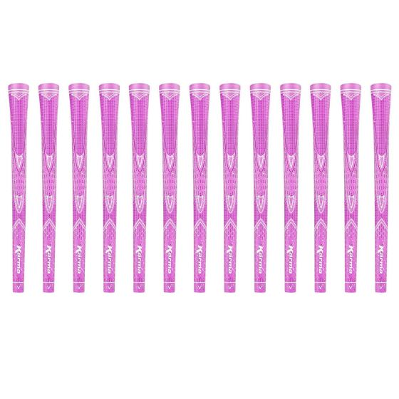 Karma Pink Sparkle - 13 Piece Golf Grip Bundle