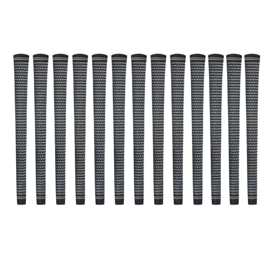 Karma Revolution Black/White Standard 13 piece Golf Grip Bundle
