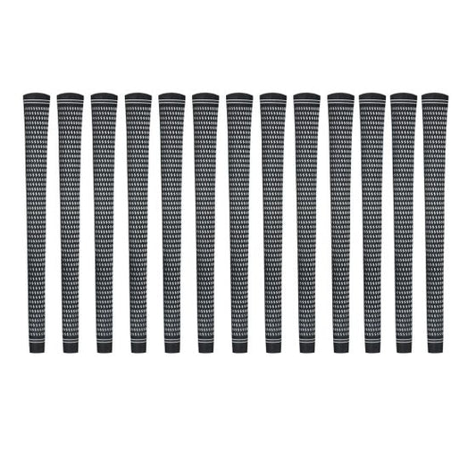Karma Revolution Black/White Standard 13 piece Golf Grip Bundle
