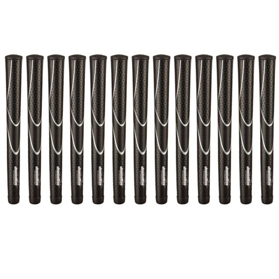 JumboMax Tour Series X-Large Black/Grey - 13 Piece Golf Grip Bundle