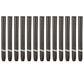 JumboMax STR8 TECH Non-Taper Black Wrap Medium (+ 5/16") - 13 piece Golf Grip Bundle