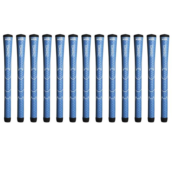 Winn Dri-Tac Junior Blue - 13 Piece Golf Grip Bundle
