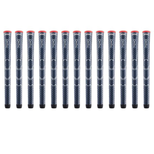 Winn Dri-Tac Standard Navy Blue - 13 Piece Golf Grip Bundle