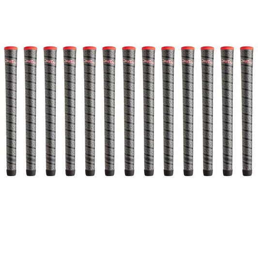 Winn Dri-Tac Wrap Standard Dark Gary - 13 Piece Golf Grip Bundle