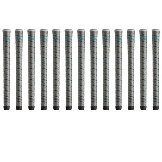 Winn Dri-Tac Wrap Ladies Gray - 13 Piece Golf Grip Bundle