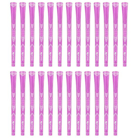Karma Pink Sparkle - 25 Piece Golf Grip Bundle