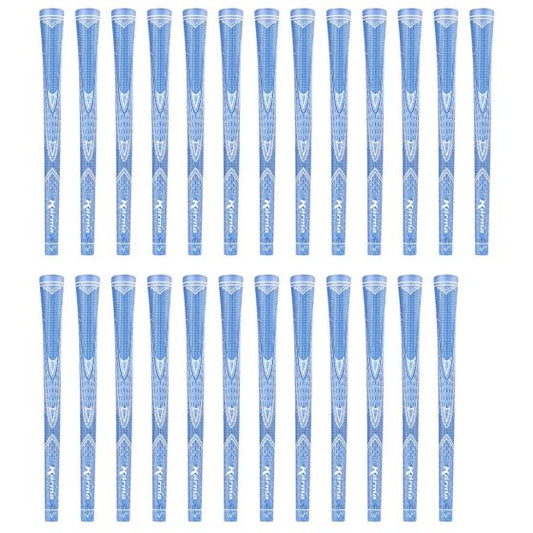 Karma Light Blue Sparkle - 25 Piece Golf Grip Bundle