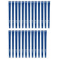 Karma Velour Blue Standard - 25 Piece Golf Grip Bundle