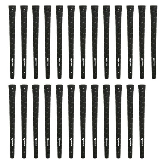Karma Wrap Black Standard - 25 Piece Golf Grip Bundle