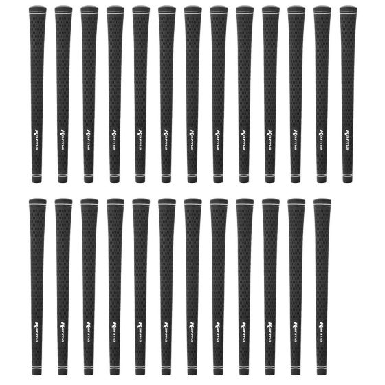 Karma Velour Black Undersize - 25 Piece Golf Grip Bundle