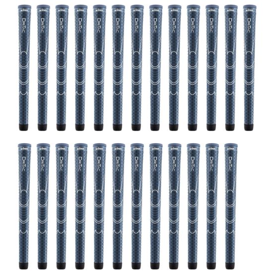 Winn Dri-Tac Midsize (+1/16") Navy Blue - 25 Piece Golf Grip Bundle