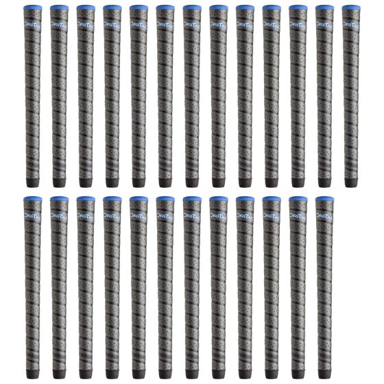 Winn Dri-Tac Wrap Midsize (+1/16") Dark Gray - 25 Piece Golf Grip Bundle