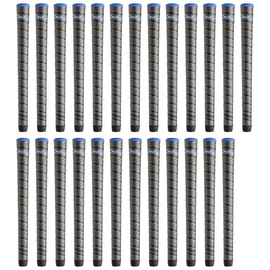 Winn Dri-Tac Wrap Midsize (+1/16") Dark Gray - 25 Piece Golf Grip Bundle