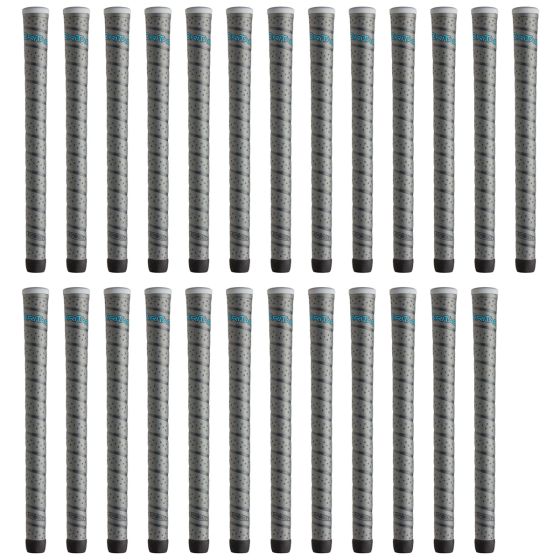 Winn Dri-Tac Wrap Ladies Gray - 25 Piece Golf Grip Bundle