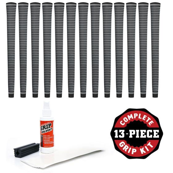 Karma Revolution - 13 piece Golf Grip Kit (with tape, solvent, vise clamp)