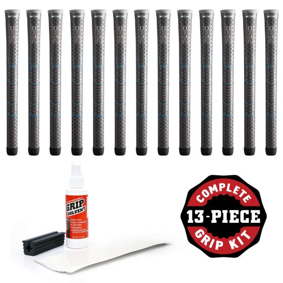 Winn Dri-Tac - 13 piece Golf Grip Kit (with tape, solvent, vise clamp)