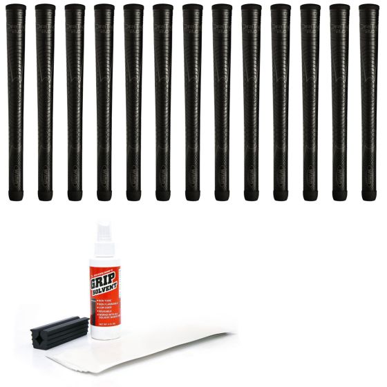 Winn Dri-Tac 2.0 - 13 piece Golf Grip Kit (with tape, solvent, vise clamp)