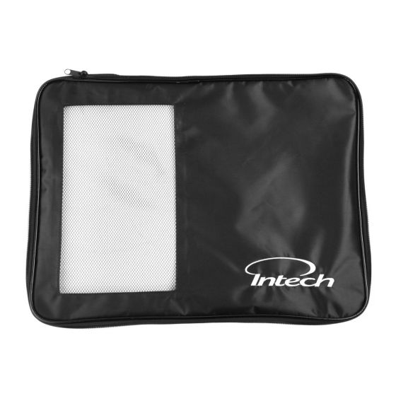 top view of the Intech Golf Trunk Organizer (Double Row)