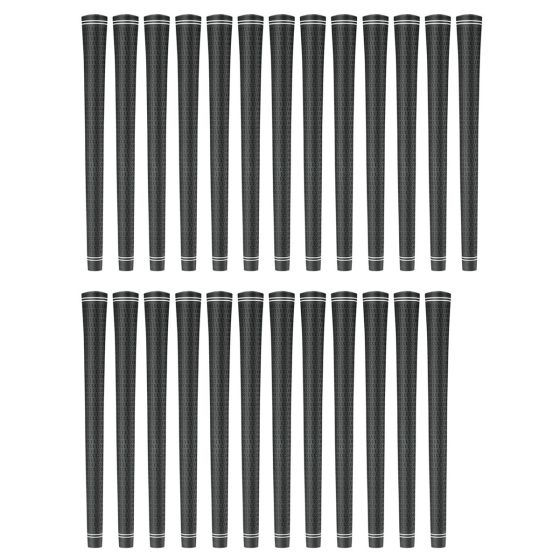 Karma Revolution Black Jumbo (+1/16") - 25 Piece Golf Grip Bundle