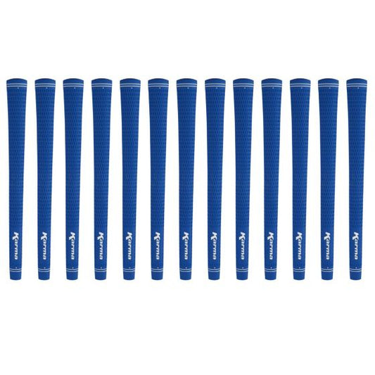 Karma Velour Blue Midsize (+1/32") - 13 Piece Golf Grip Bundle