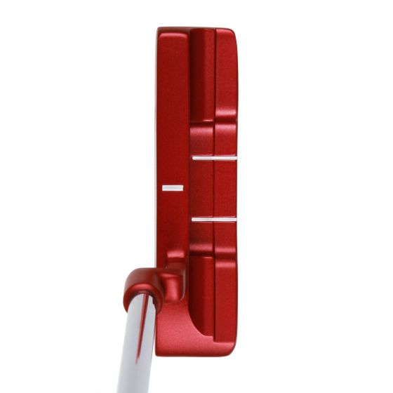 top view of the Orlimar Golf Tangent T2 Red Blade Putter